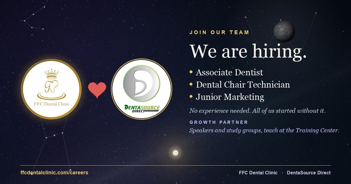FFC Dental Clinic Is Hiring an Associate Dentist in Angono, Rizal