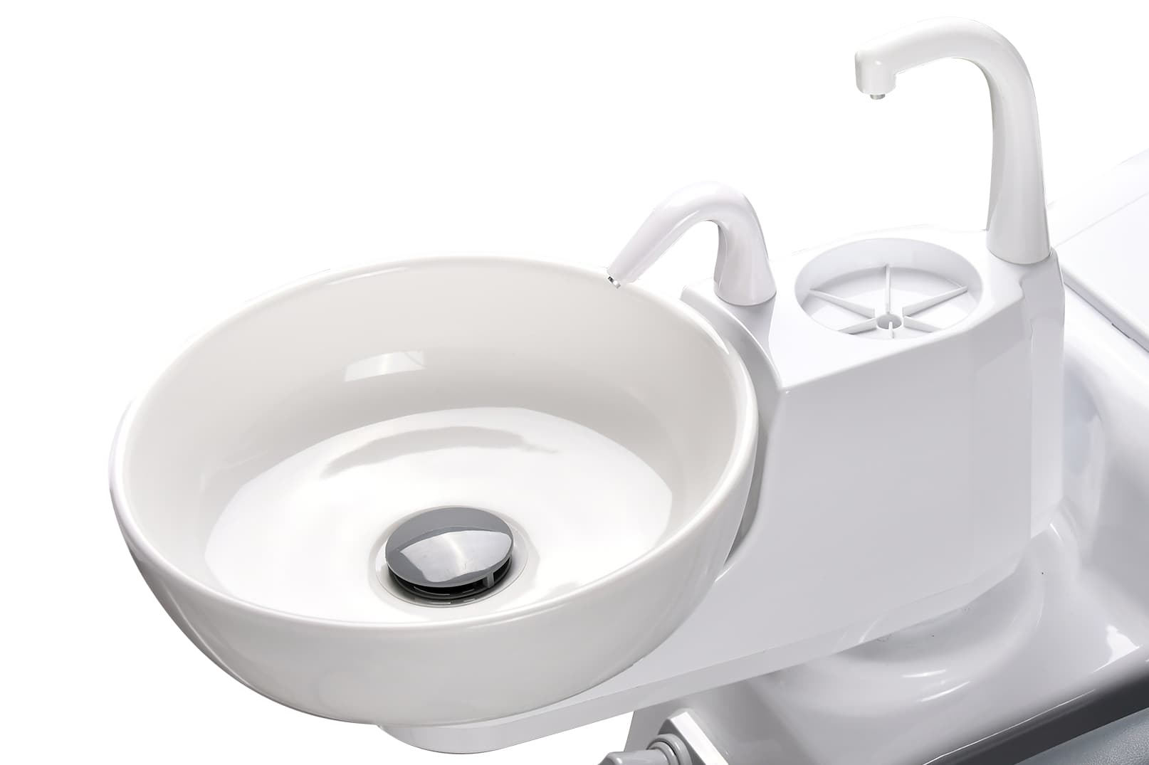 180° Rotatable Ceramic Spittoon