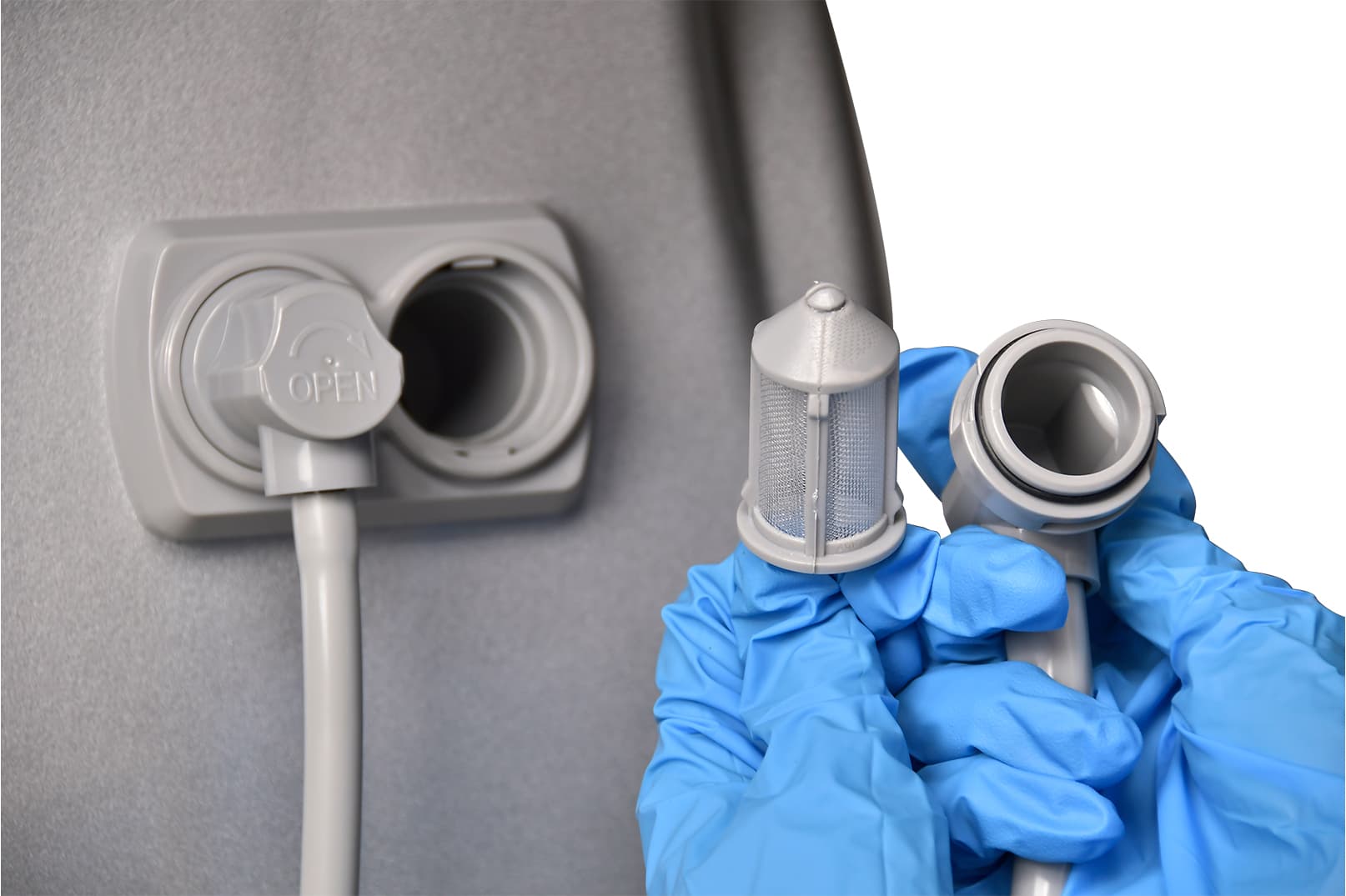 Detachable Anti-Bacteria Suction Filter