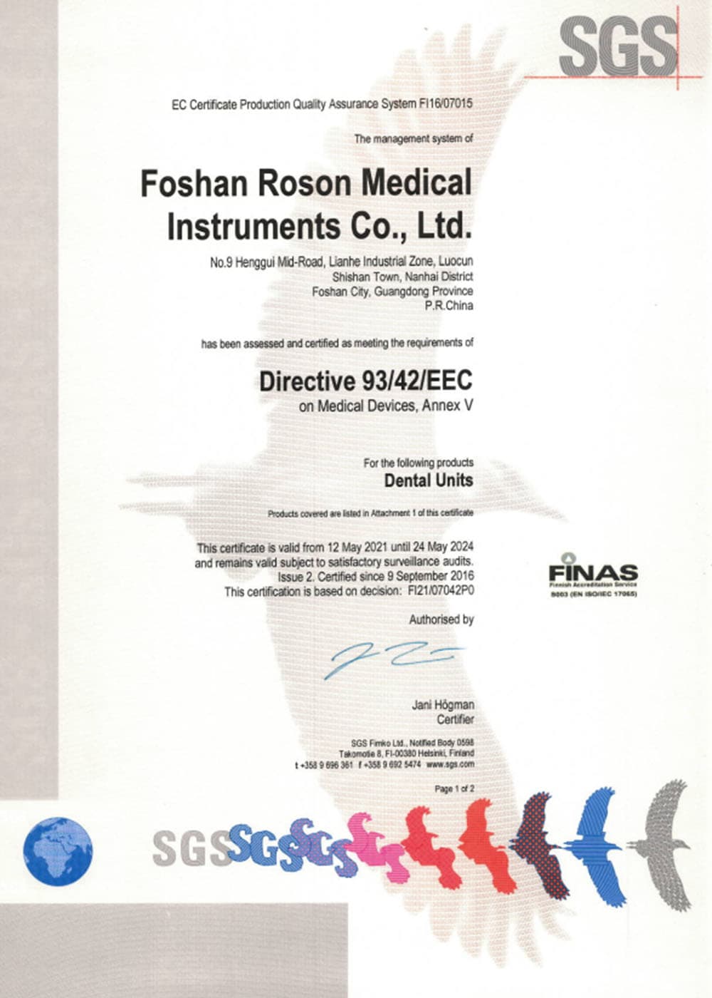 CE Certification