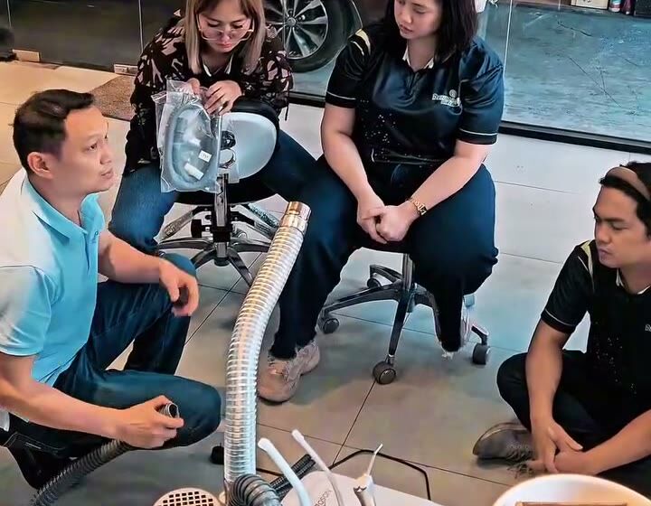 Technical training on the chairs we sell