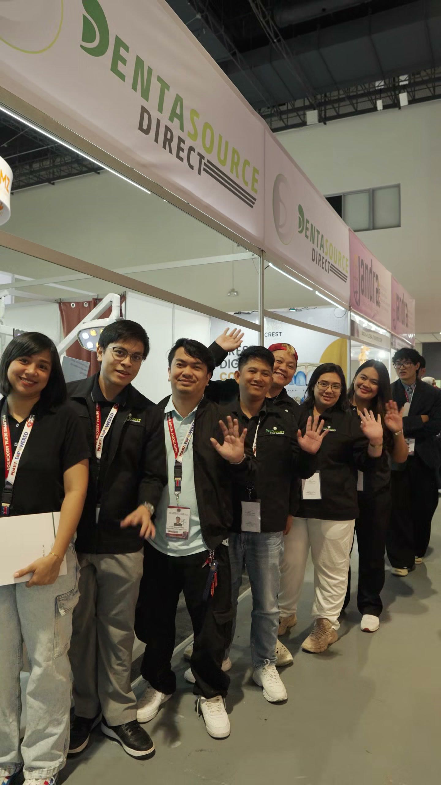 Our team at the DentaSource Direct booth