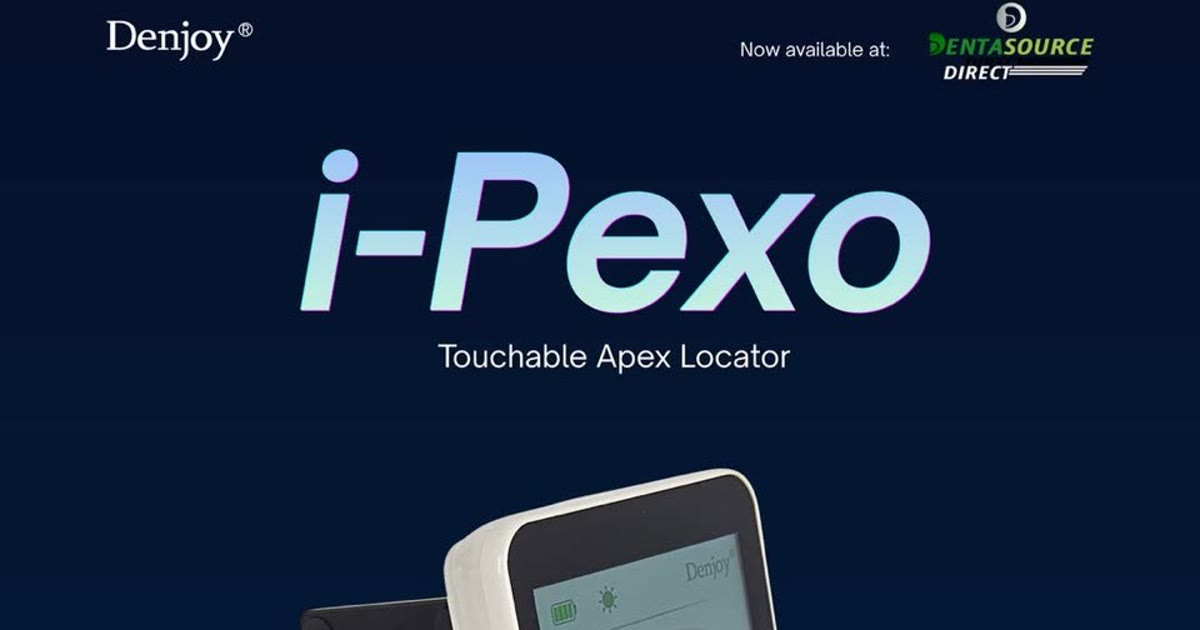 Denjoy i-Pexo: The Touchable Apex Locator, Now in Stock