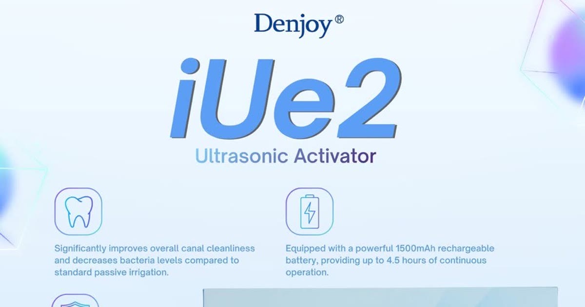 Denjoy iUe2 Ultrasonic Activator for Cleaner Canals