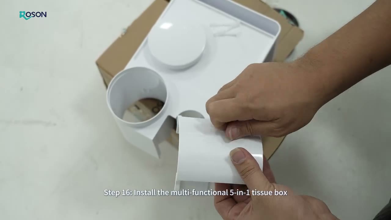 Step 8 — assembling the multi-functional 3-in-1 unit