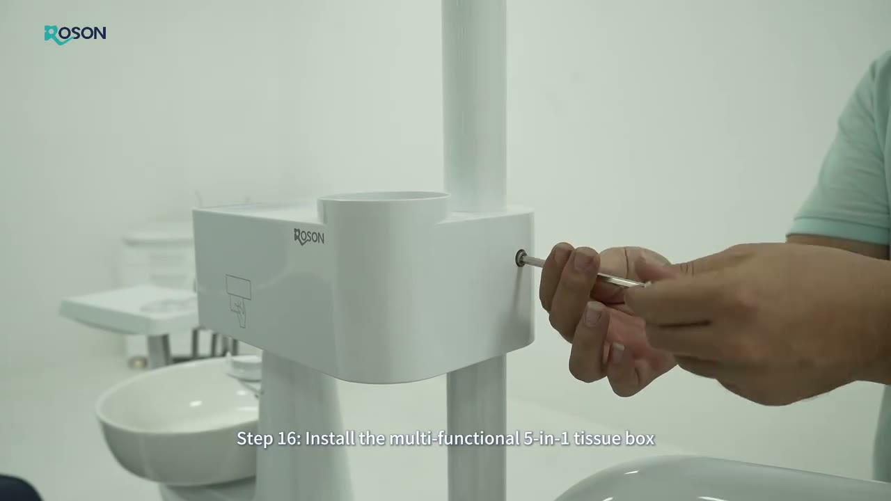 Step 9 — mounting the doctor's unit