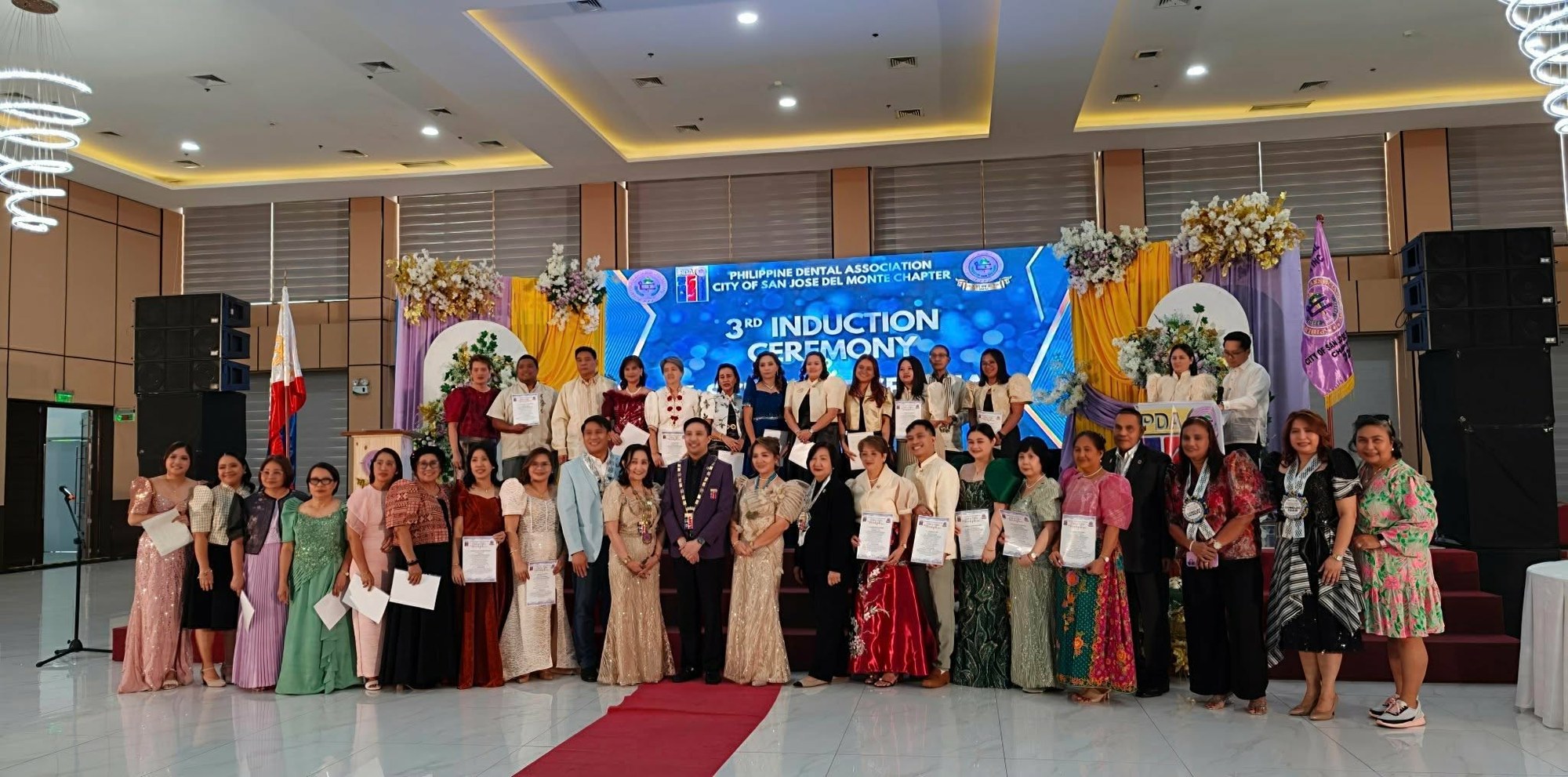 The PDA City of San Jose del Monte Chapter's third induction, one of the roadshow stops