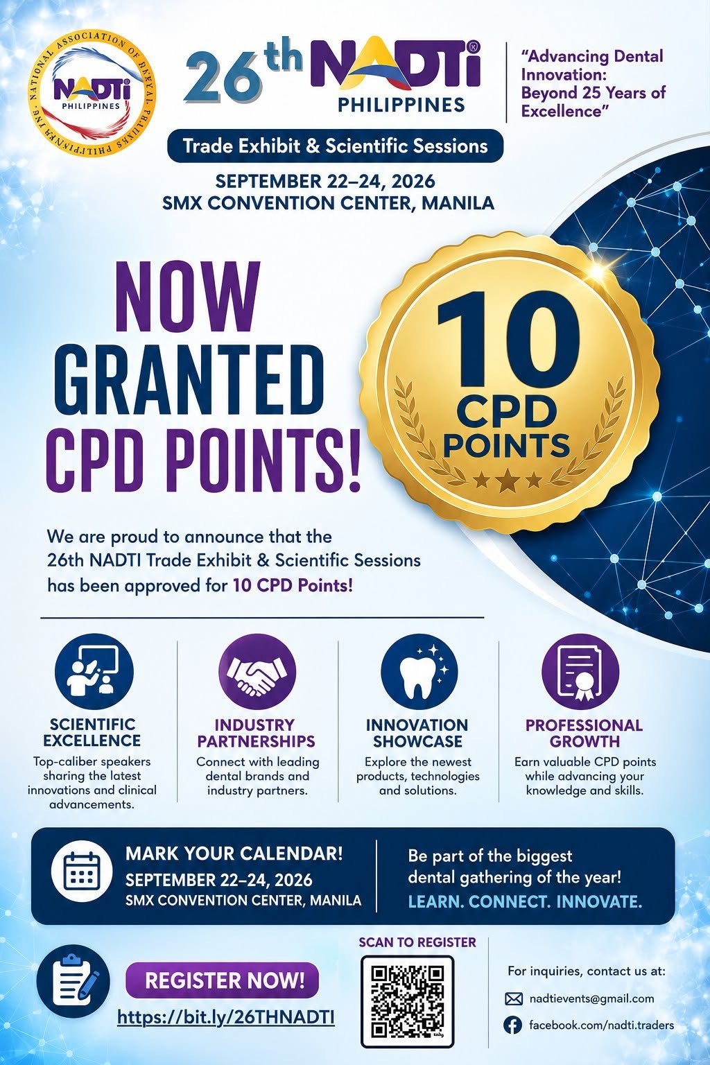10 CPD points granted