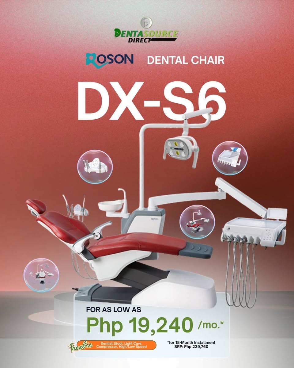 ROSON DX-S6 dental chair offer card for May 2026