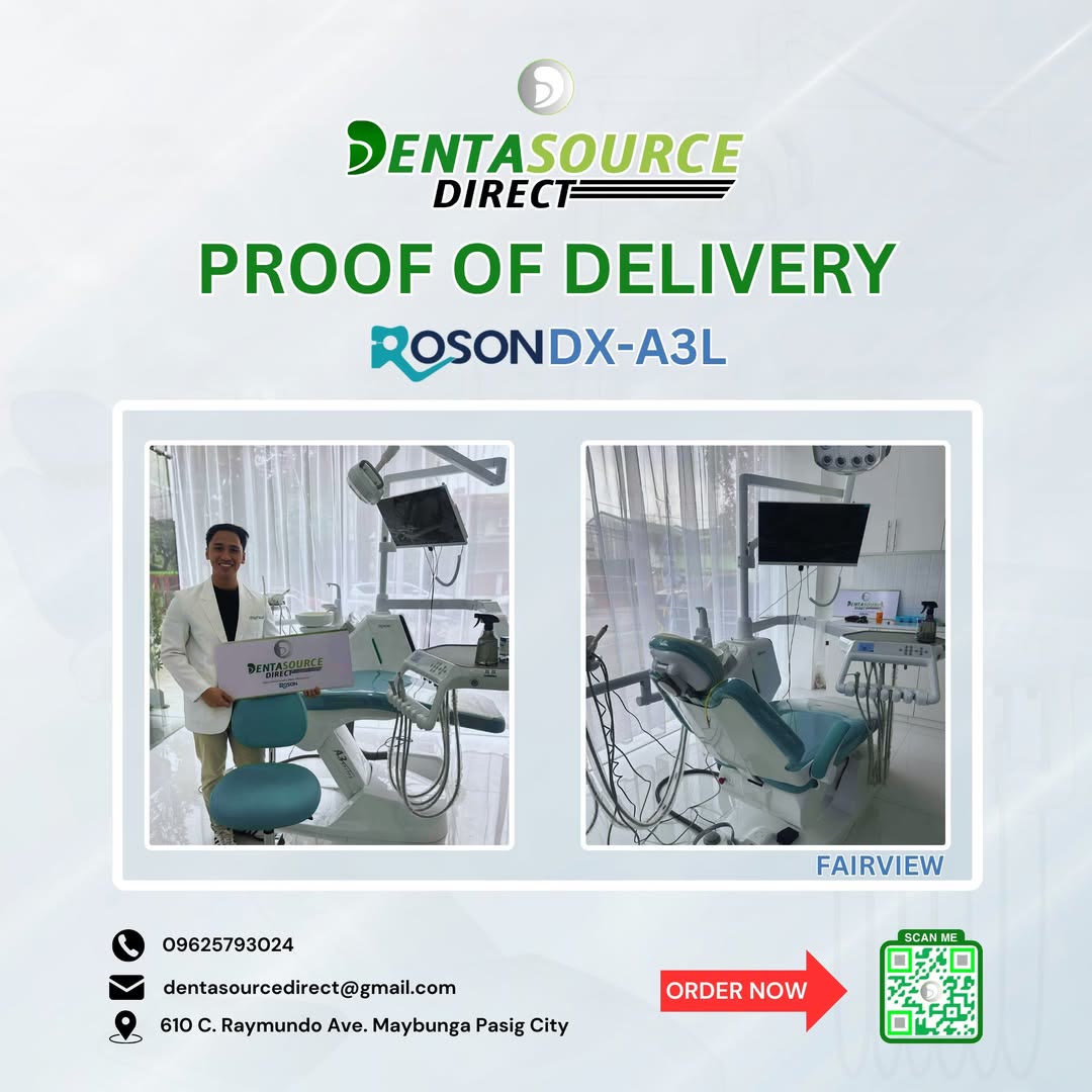 Dr. Hans Matthew Sevilla with the newly installed ROSON DX-A3L