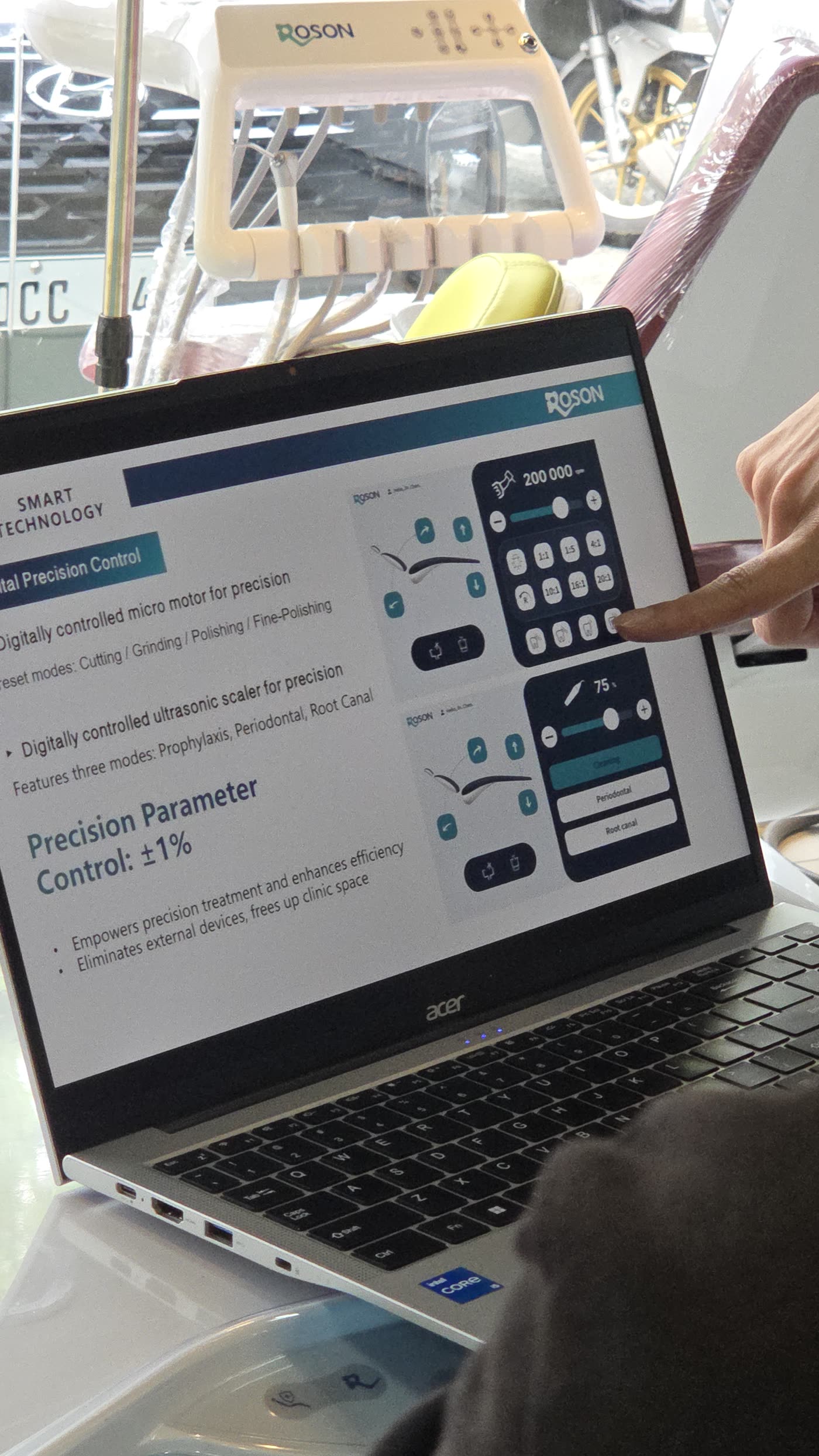 Digital precision control: ±1% parameter accuracy on the A1 Pro