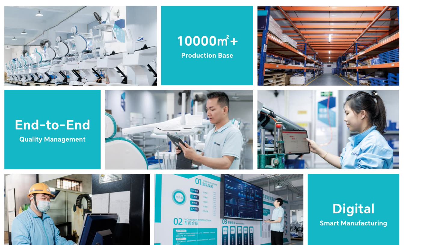 ROSON's 10,000-square-meter production base — end-to-end quality management and digital smart manufacturing