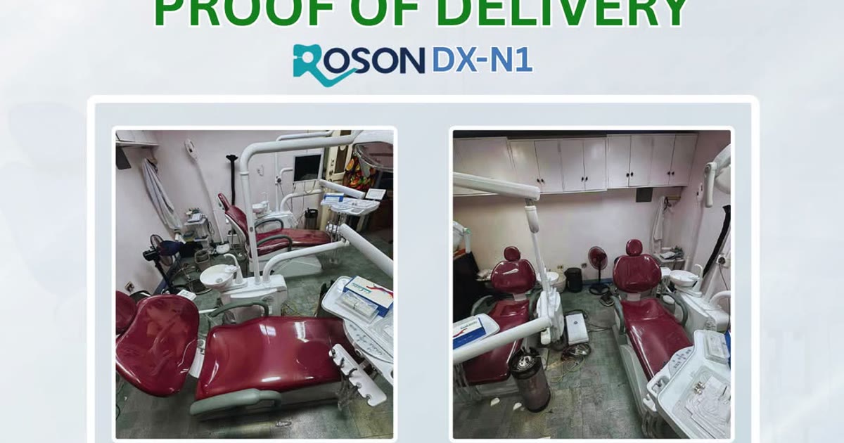 Two ROSON DX-N1 Chairs for Pilapil Abao Dental in Baras