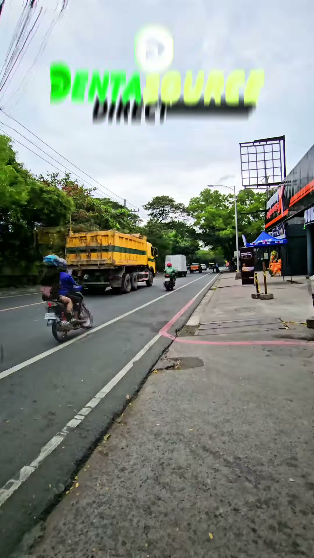 The street outside our Pasig showroom on C. Raymundo Avenue