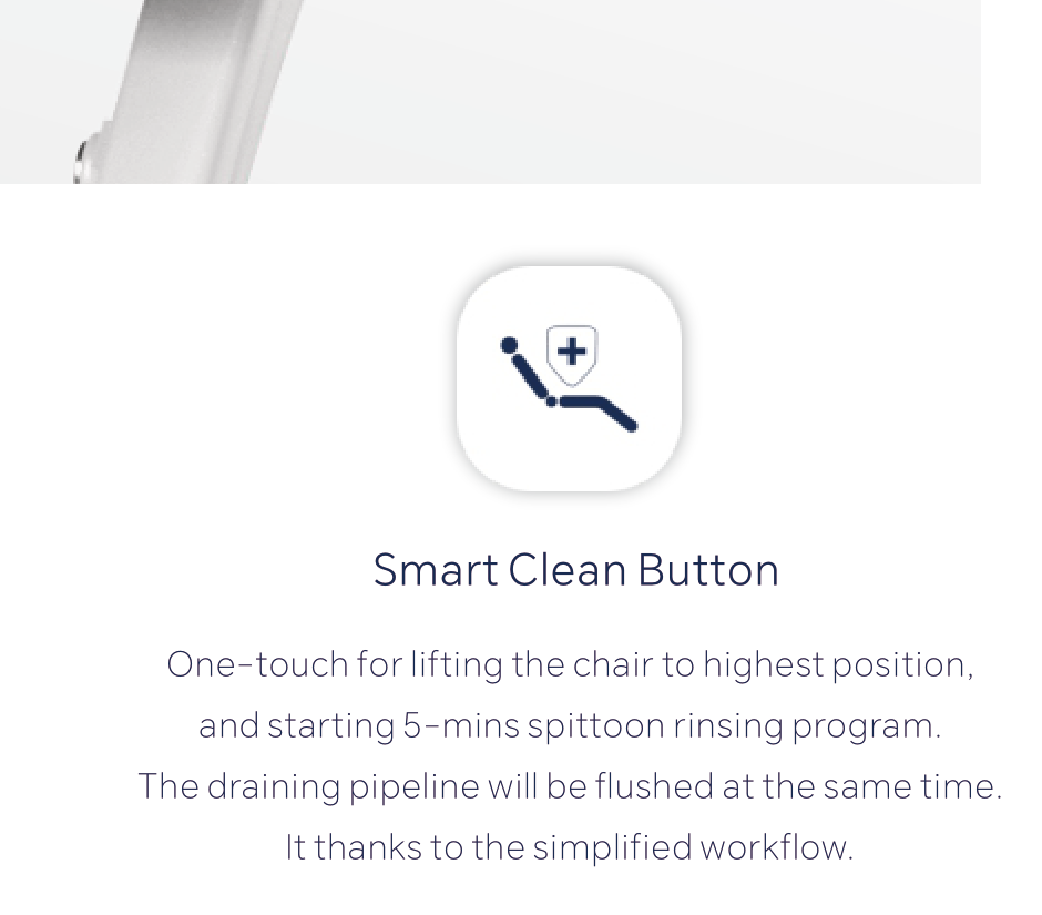A1 Pro smart clean button icon card