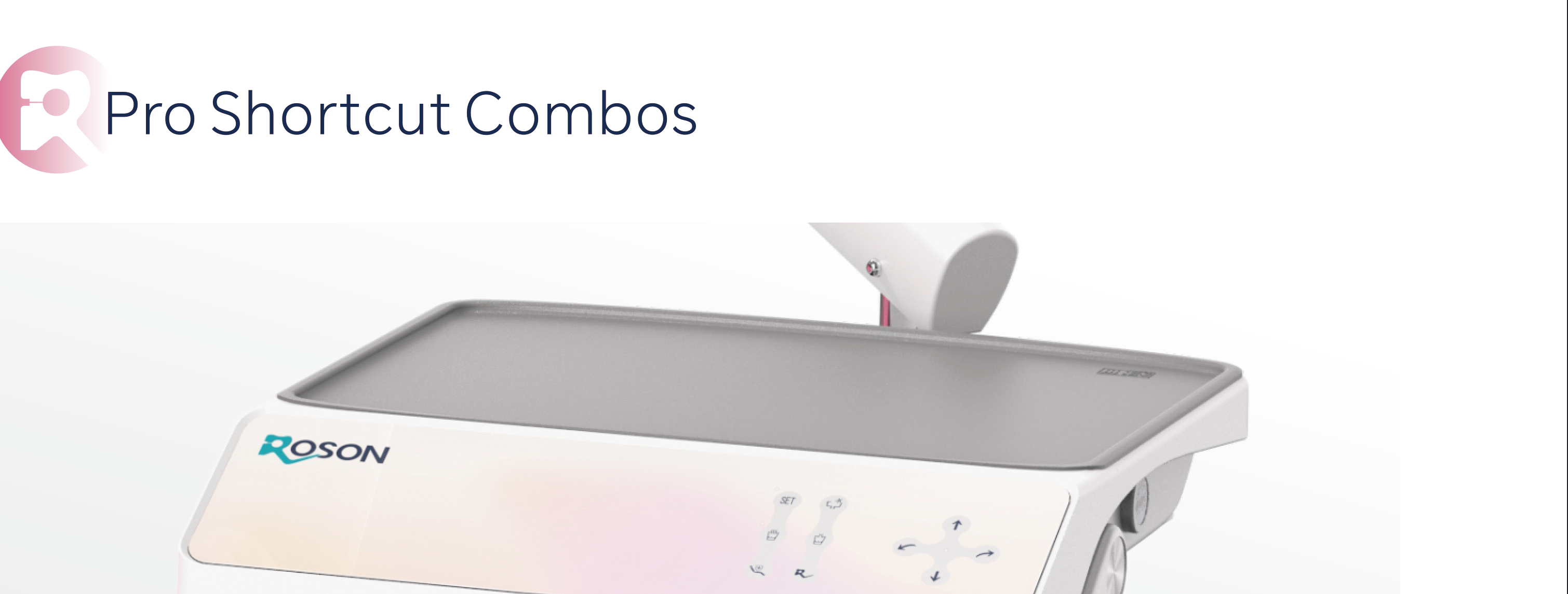 A1 Pro Pro Shortcut Combos — sculpted iridescent control panel with three smart shortcuts